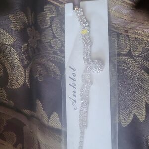 Nordstrums Swarovski Ankle Bracelet Pretty Looks Like Dismonds One Size Bag